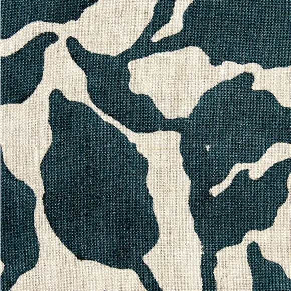 PAIR 20x20 Walter.G Flores Pacific Blue Linen Studio Craft Pillows